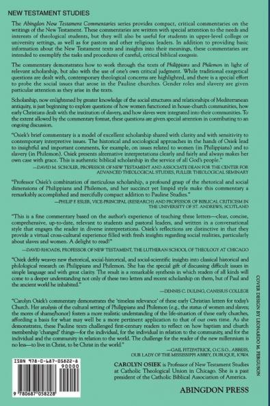Abingdon New Testament Commentary - Philippians & Philemon