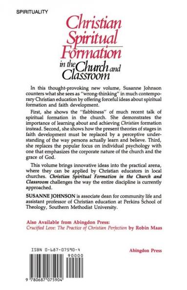 Christian Spiritual Formation in the Church and Classroom