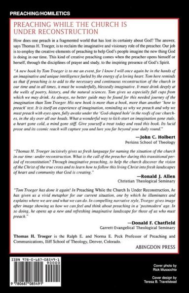 Preaching While the Church Is Under Reconstruction