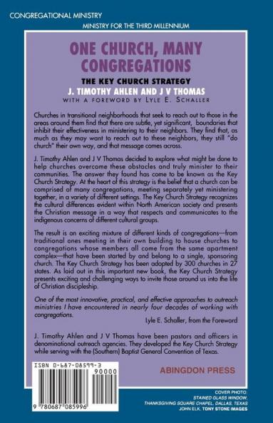 One Church Many Congregations: The Key Church Strategy (Ministry for the Third Millennium S.)