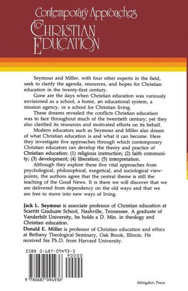 Contemporary Approaches to Christian Education