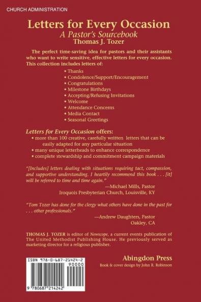 Letters for Every Occasion