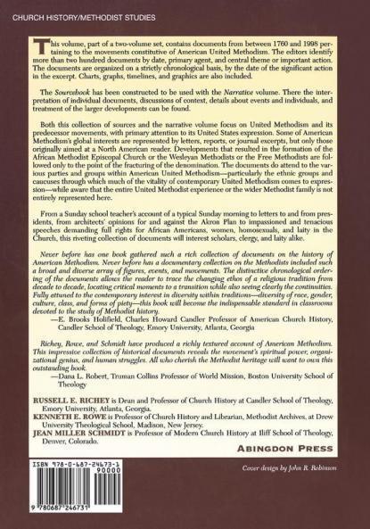 The Methodist Experience in America Volume 2