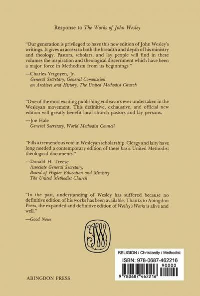 The Works of John Wesley Volume 18