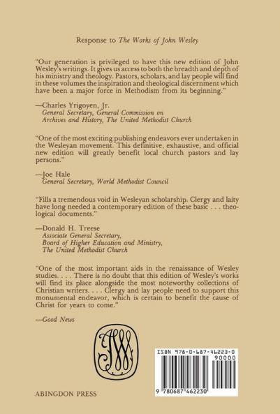 The Works of John Wesley Volume 20