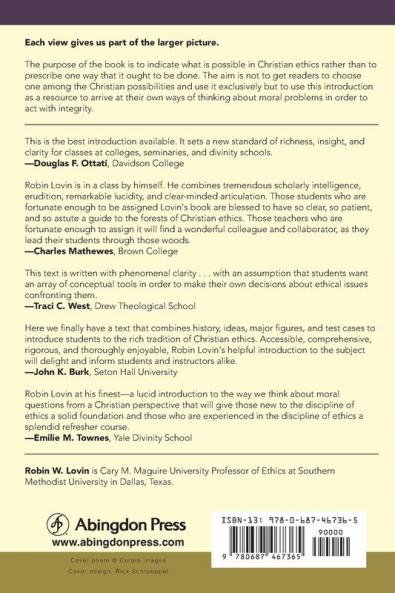 An Introduction to Christian Ethics