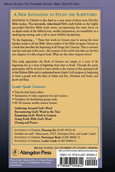 Invitation to Genesis