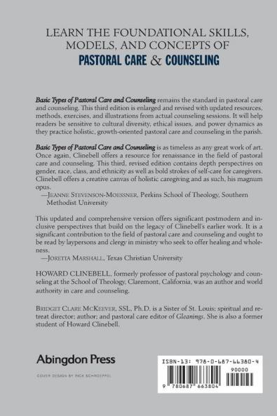 Basic Types of Pastoral Care & Counseling