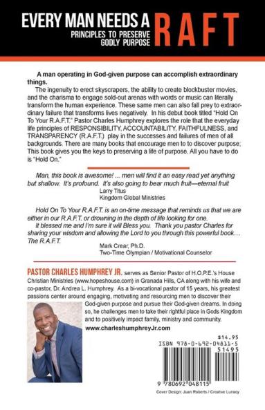 Hold On To Your R.A.F.T.!: Principles to Preserve Godly Purpose