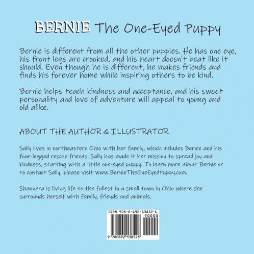 Bernie the One-Eyed Puppy