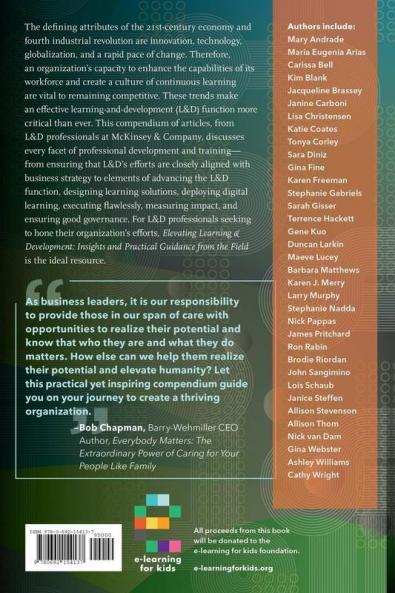 Elevating Learning & Development (paperback)