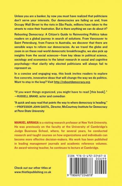 Rebooting Democracy: A Citizen's Guide to Reinventing Politics