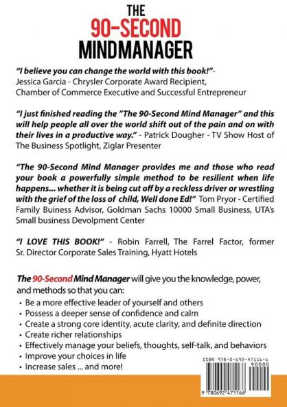 The 90-Second Mind Manager: Instant Transformation Inside Outside and Upside Down