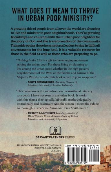 Thriving in the City: A Guide to Sustainable Incarnational Ministry Among the Urban Poor