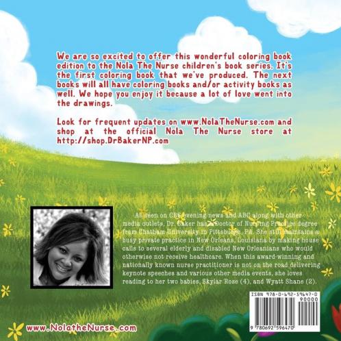 Nola The Nurse Remembers Hurricane Katrina Coloring Book: 3 (Nola the Nurse: Coloring Books)