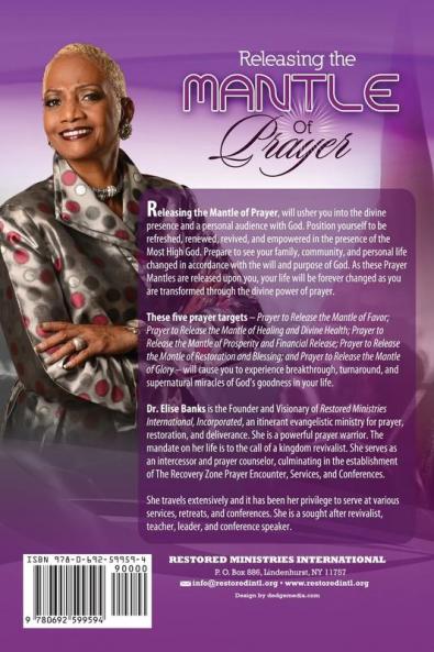 Releasing the Mantle Of Prayer