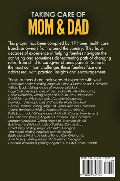 Taking Care of Mom and Dad: A Beginners Guide to Caring for Your Parents