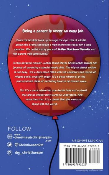 Planet A a mother's memior of Autism Spectrum Disorder