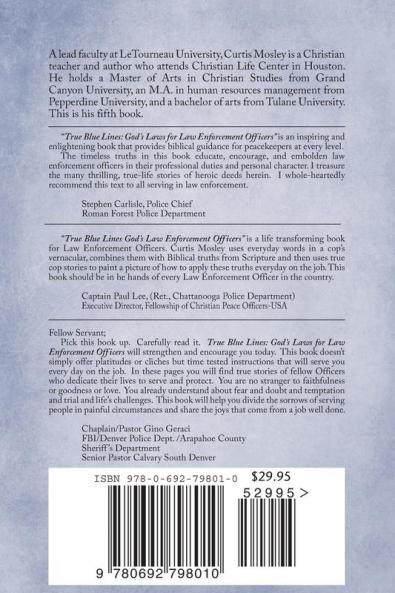 True Blue Lines: God's Laws for Law Enforcement Officers