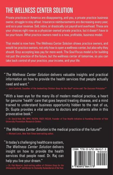 The Wellness Center Solution: How Physicians Can Transform Their Practices Their Income and Their Lives