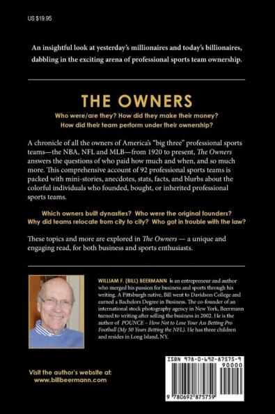 The OWNERS - All NBA NFL & MLB Team Owners Since 1920: (Who Paid How Much & When)
