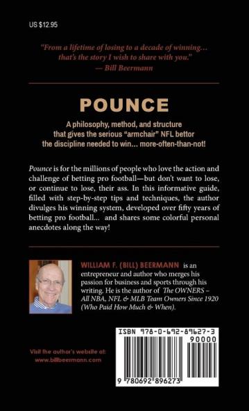POUNCE - How Not To Lose Your Ass Betting Pro Football
