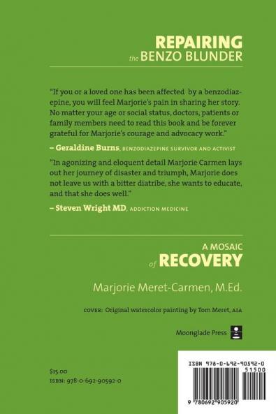 Repairing the Benzo Blunder: A Mosaic of Recovery
