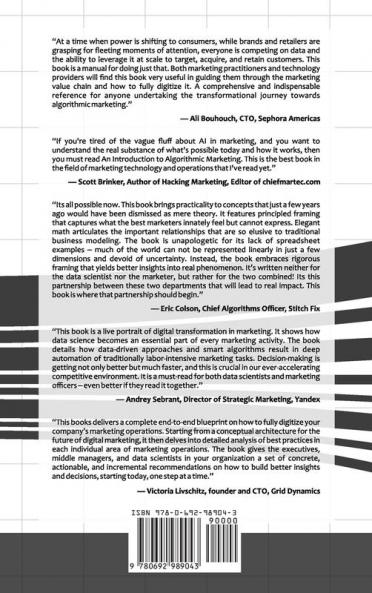 Introduction to Algorithmic Marketing