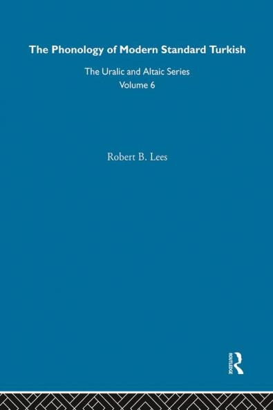 Phonology of Modern Standard Turkish