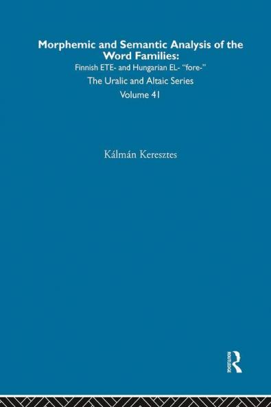 Morphemic and Semantic Analysis of the Word Families