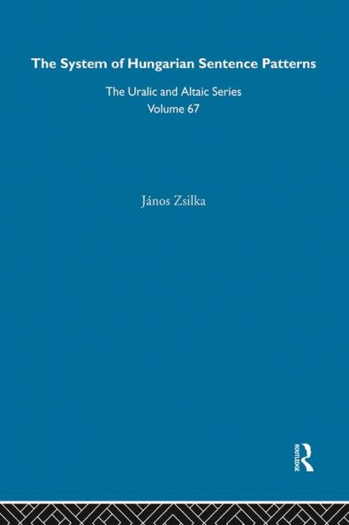 System of Hungarian Sentence Patterns