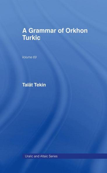 Grammar of Orkhon Turkic