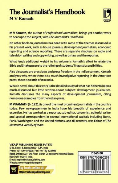 THE JOURNALIST'S HANDBOOK