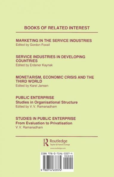 Economics of Services