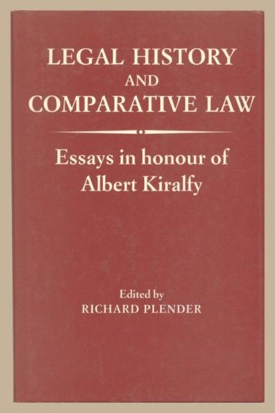 Legal History and Comparative Law