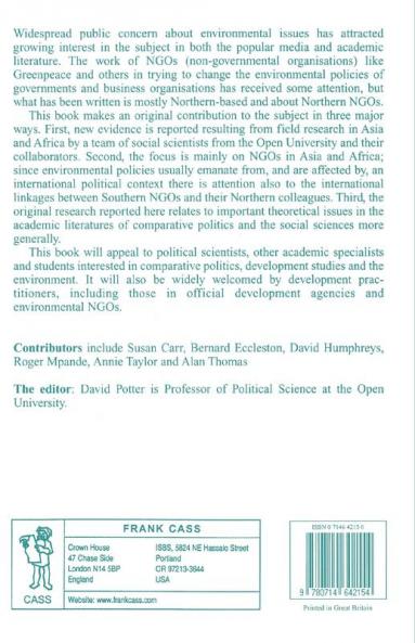 NGOs and Environmental Policies