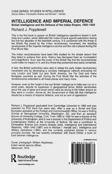 Intelligence and Imperial Defence