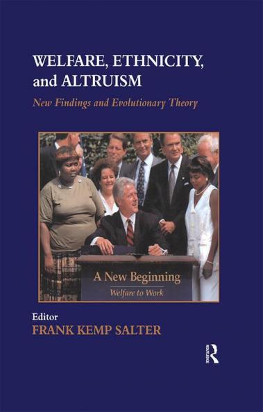 Welfare Ethnicity and Altruism