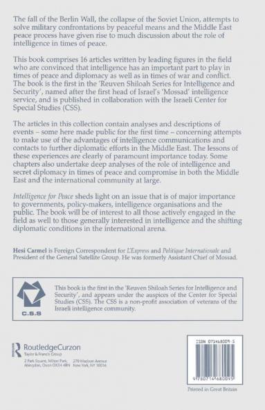 Intelligence for Peace