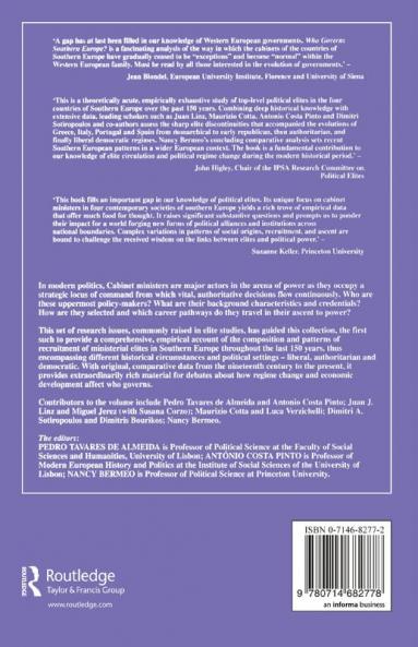 Who Governs Southern Europe?