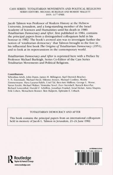 Totalitarian Democracy and After