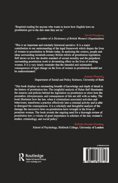 Prostitution Women and Misuse of the Law