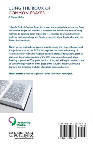 Using the Book of Common Prayer