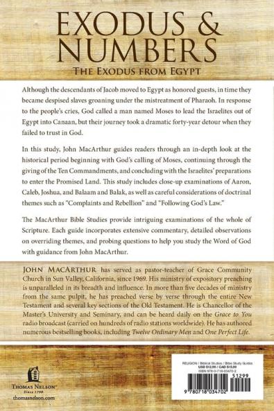 Exodus and Numbers