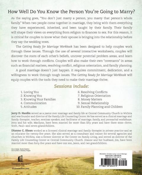 Getting Ready for Marriage Workbook