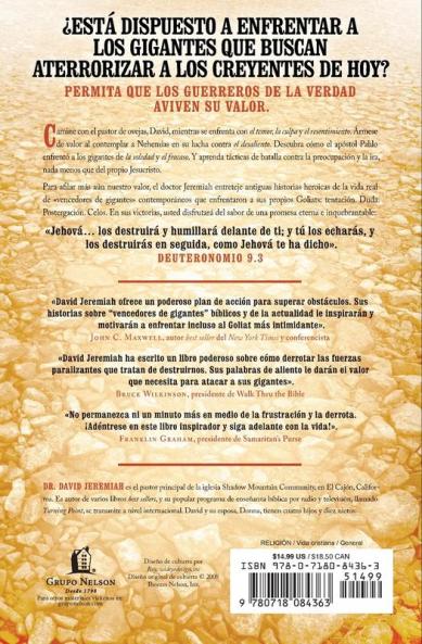 Aplaste a los gigantes que hay en su vida