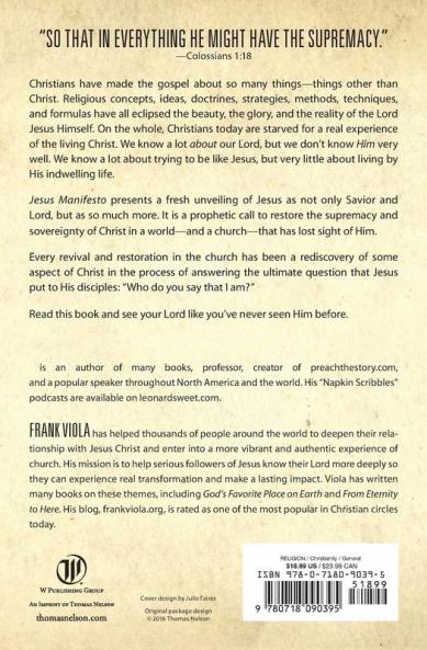 Jesus Manifesto