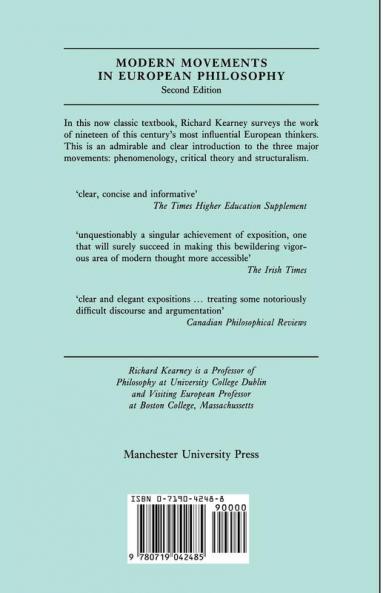 Modern movements in European philosophy