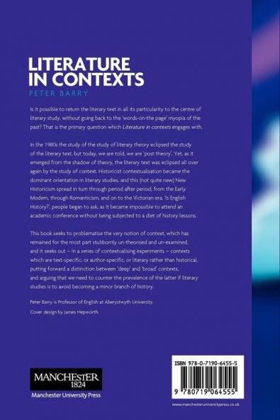 Literature in contexts