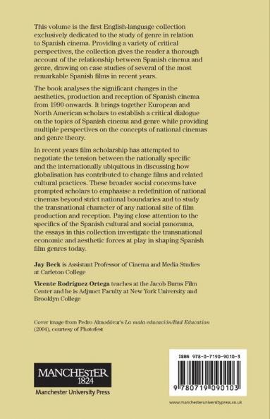 Contemporary Spanish cinema and genre